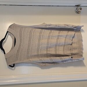 Joie Beige Sleeveless Sweater Women's XL